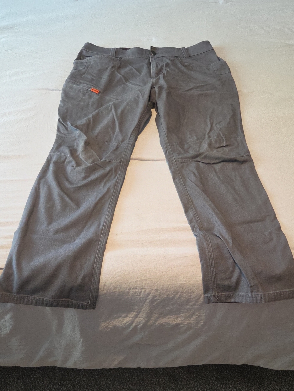 Men's Gray Casual Utility Pants - Brunt